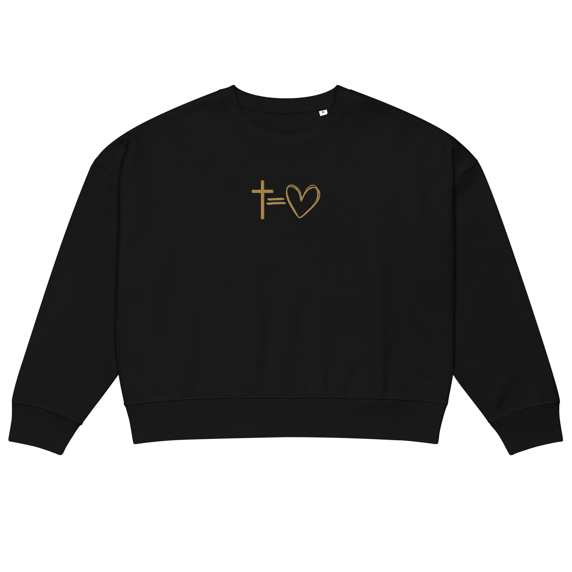 Kreuz = Herz - Pullover für Damen – Bild 1