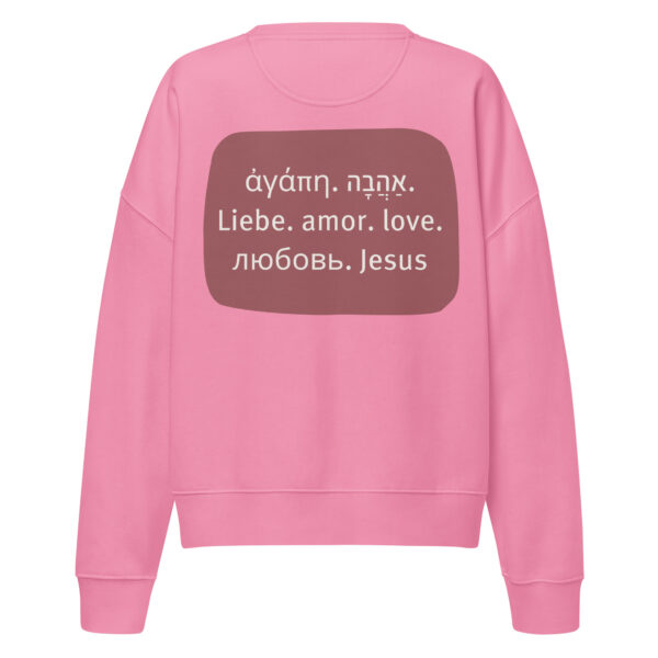 Liebe - Pullover für Damen