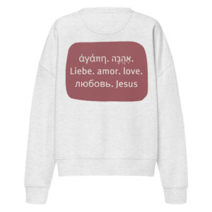 Liebe - Pullover für Damen – Bild 11