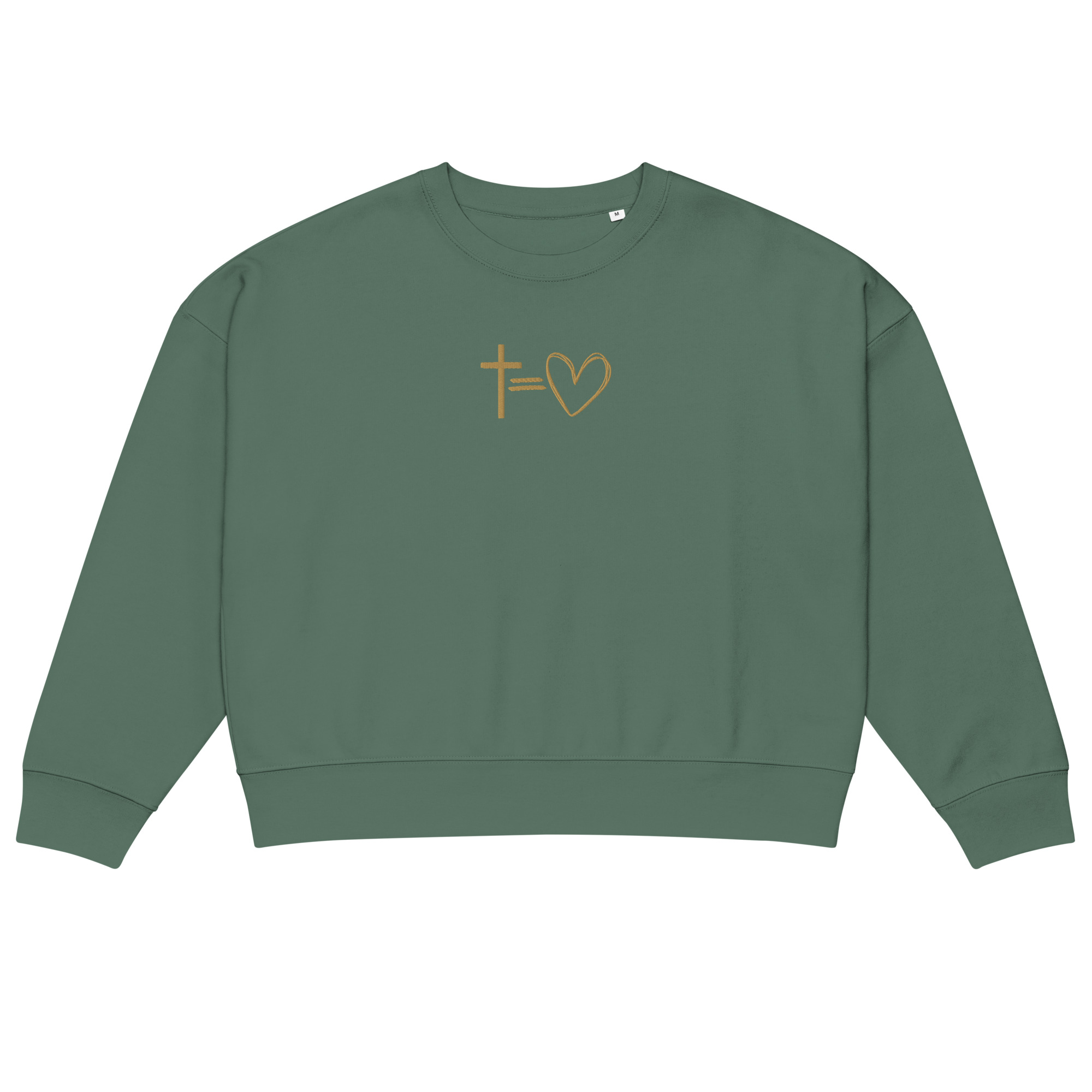 Kreuz = Herz - Pullover für Damen – Bild 2