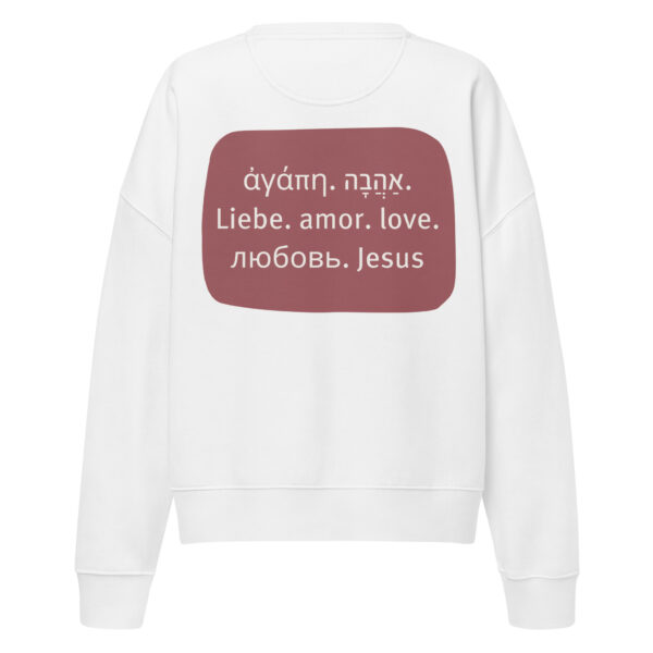Liebe - Pullover für Damen