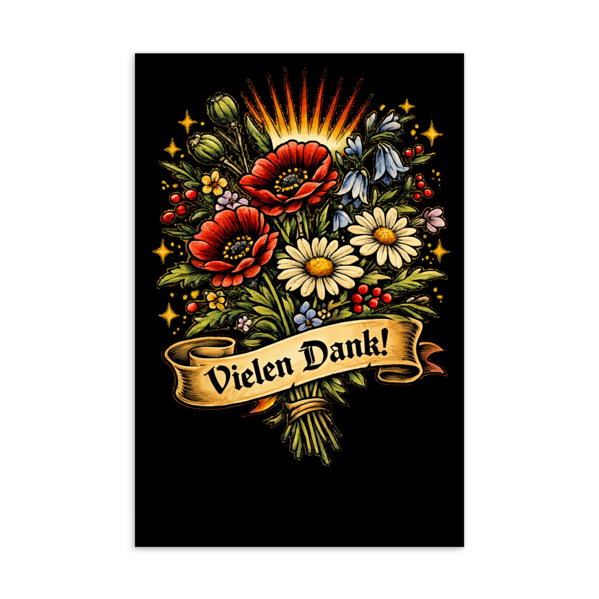 Vielen Dank - Postkarte – Bild 1