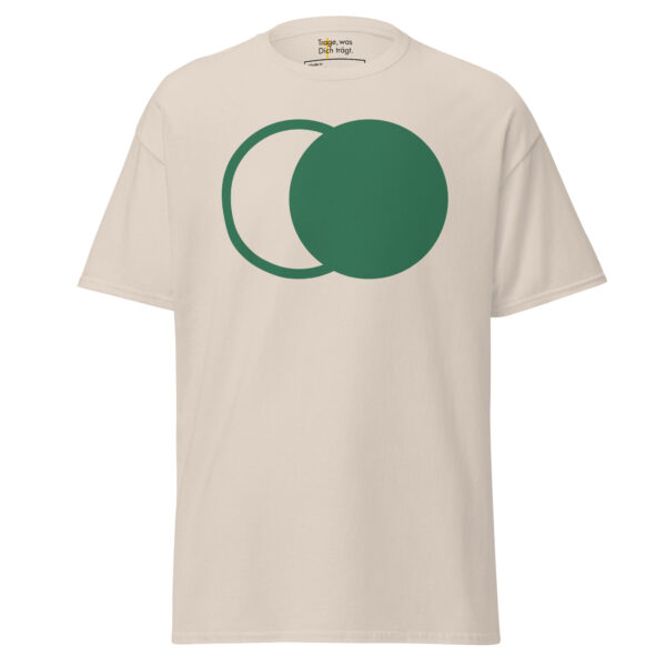 Er ist nicht hier - Druck vorne - T-Shirt