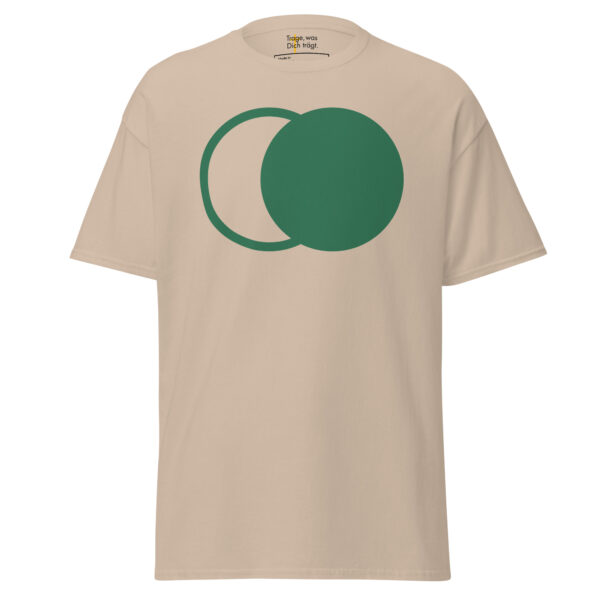 Er ist nicht hier - Druck vorne - T-Shirt