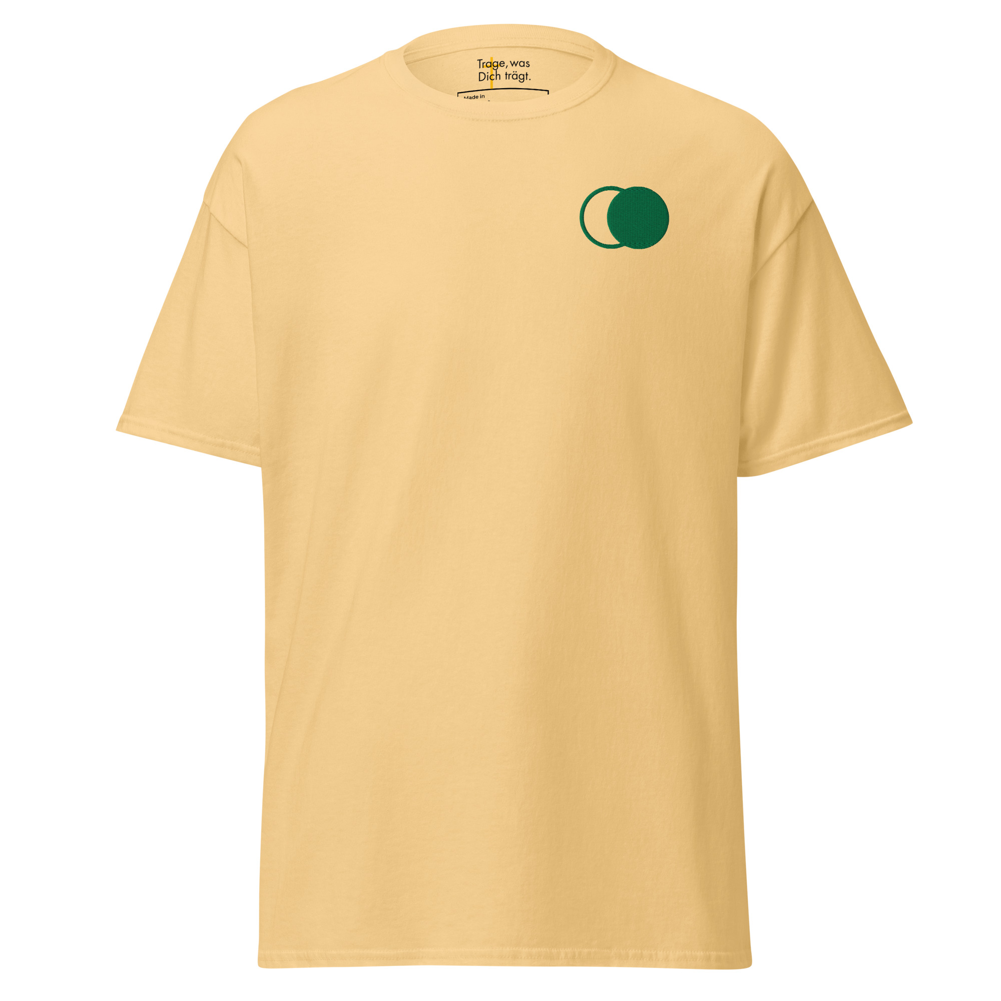 Er ist nicht hier - Stickerei vorne - T-Shirt – Bild 10