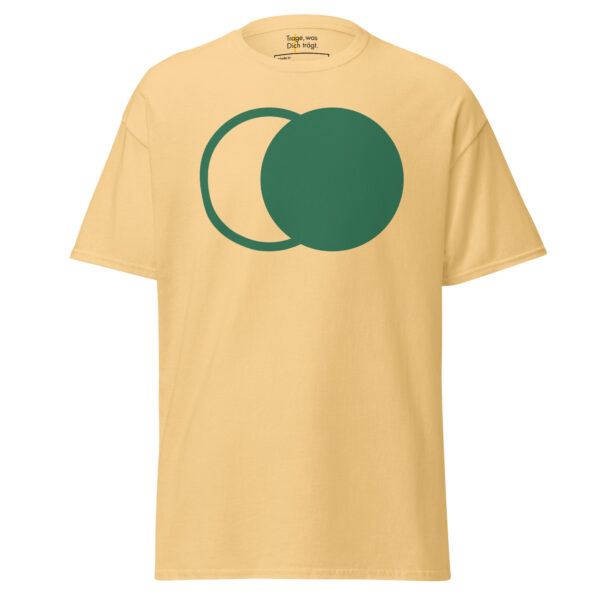 Er ist nicht hier - Druck vorne - T-Shirt