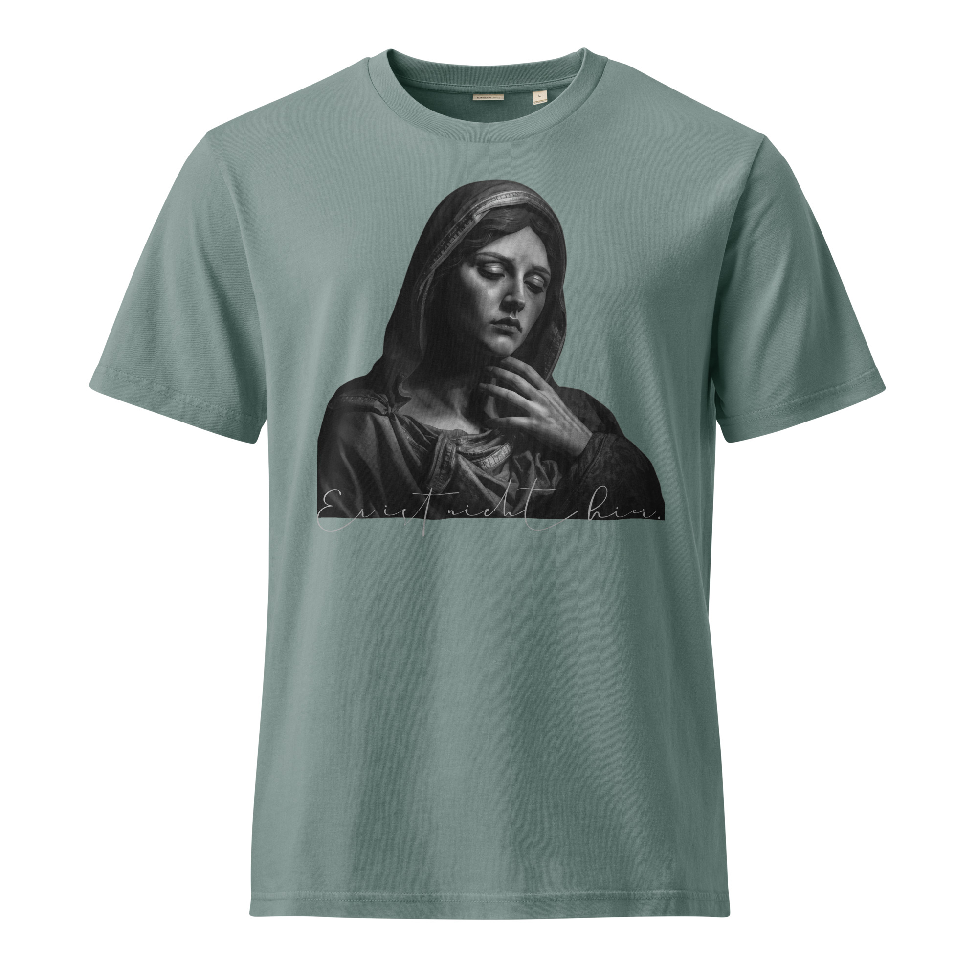 Nicht hier - Vintage T-Shirt – Bild 4